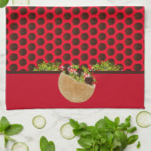 ファラフェサンドウィッチ キッチンタオル (折り畳み)