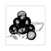 ファラフェボール中東鶏エジプト ラバースタンプ (インプリント)