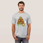 ファラフェボール中東鶏エジプト Tシャツ (正面フル)