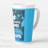 ファラフェル中東産通り食品 カフェラテマグ (右アングル)