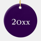 ファラフェル詰まったピタサンドイ地中海のッチ セラミックオーナメント (裏面)