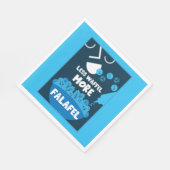 ファラフェル通り食品 スタンダードランチョンナプキン (角)