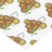 ファラフェ地中海のルベジタリアンフードチキンピース テーブルクロス (アングル)