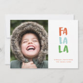 ファラホリディフォトカード シーズンカード (正面)