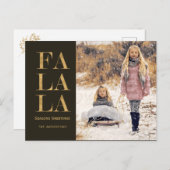 ファラホリデー素朴フォトポストカード シーズンポストカード (正面/裏面)