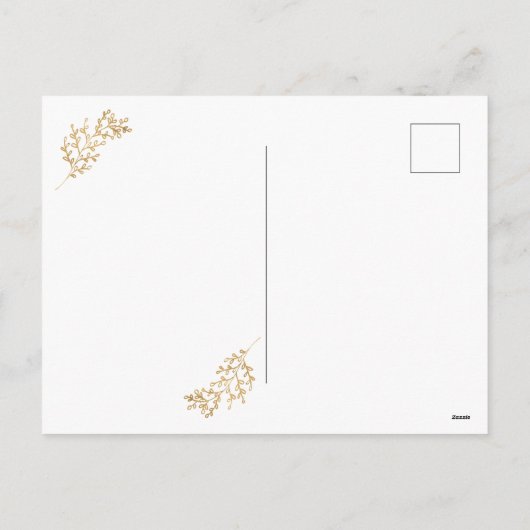 ファラホリデー素朴フォトポストカード シーズンポストカード (裏面)