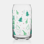 ファララのクリスマスツリー ガラス缶 (裏面)