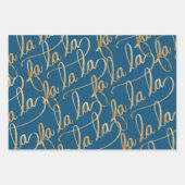 ファララクリスマスナツクラッカーキャラクター ラッピングペーパーシート (正面)