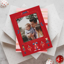 ファララクリスマスナツクラッカーバレエダンサー シーズンカード