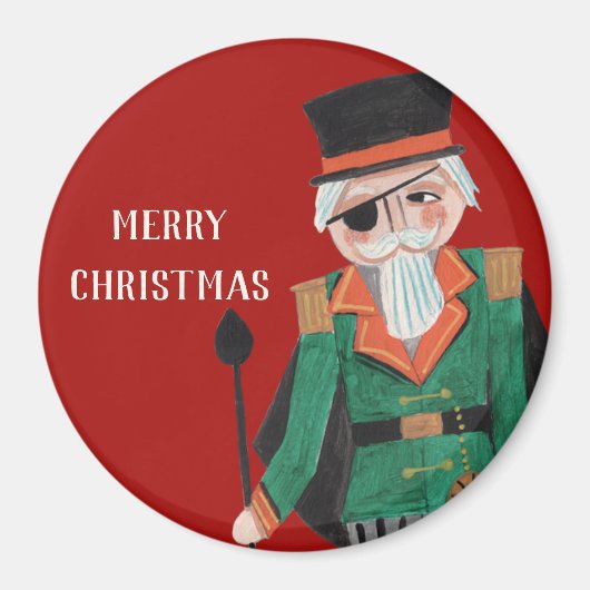 ファララクリスマスナツクラッカーバレエダンサー マグネット (正面)