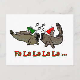 ファララクリスマスムドスキパーフィッシュ シーズンポストカード