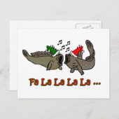 ファララクリスマスムドスキパーフィッシュ シーズンポストカード (正面/裏面)