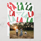 ファララクリスマス シーズンカード (正面/裏面)