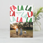 ファララクリスマス シーズンカード (スタンド正面)