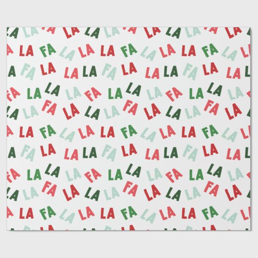 ファララクリスマス ラッピングペーパー (フラット)