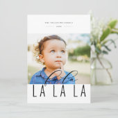 ファララゴールデン水玉模様フレームホリデーフォトカード シーズンカード (スタンド正面)