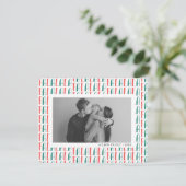 ファララジョイクリスマスファミリーフォトホリデーカード シーズンカード (スタンド正面)