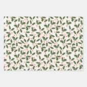 ファララスクリプトクリスマスホリデー ラッピングペーパーシート (正面3)