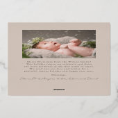 ファララタイポグラフィ2写真 箔シーズンカード (裏面)