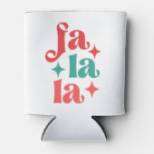 ファララフェスティバルホリデイタイポグラフィデザイン 缶クーラー (正面)