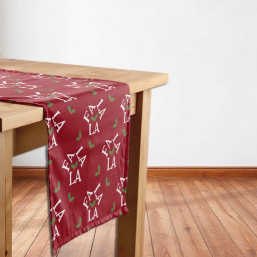 ファララフェスティバルホリークリスマス ショートテーブルランナー