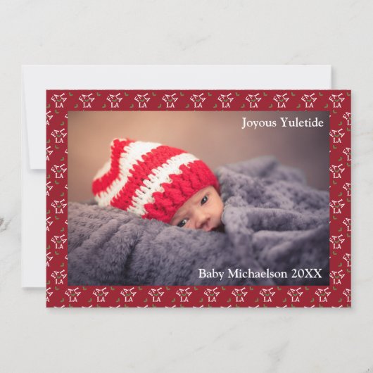 ファララフェスティバルホリークリスマス シーズンカード (正面)