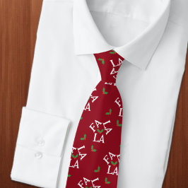 ファララフェスティバルホリークリスマス ネクタイ