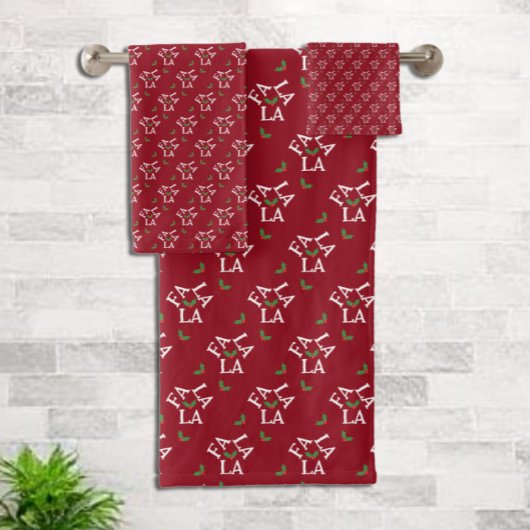 ファララフェスティバルホリークリスマス バスタオルセット