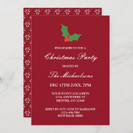 ファララフェスティバルホリークリスマス 招待状