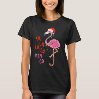 ファララフラミンゴクリスマス Tシャツ
