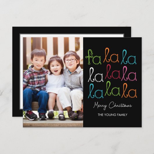 ファララホリディフォトカードポストカード シーズンポストカード (正面/裏面)