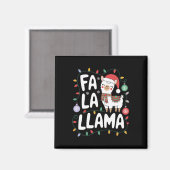 ファララマクリスマおもしろいスライツホリデーラマ マグネット (正面/裏面)