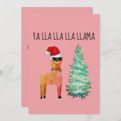 ファララマクリスマスカード シーズンカード (正面/裏面)