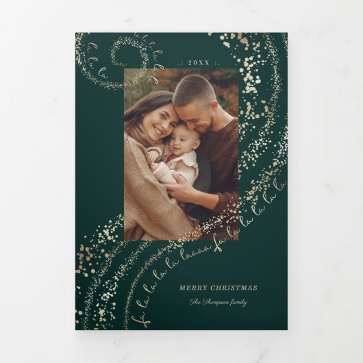 ファララマジカルクリスマスカロル写真ギャラリー 三つ折りクリスマスカード (カバー)