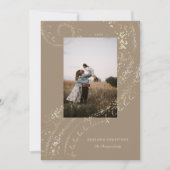 ファララマジカル金ゴールドクリスマスカロルソン1写真 シーズンカード (正面)