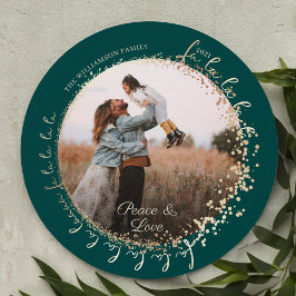 ファララマジカル金ゴールドクリスマスカロルソン1写真 シーズンカード