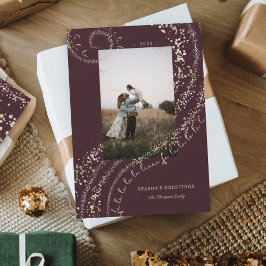 ファララマジカル金ゴールドクリスマスカロルソン1写真 シーズンカード