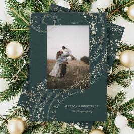 ファララマジカル金ゴールドクリスマスカロルソン1写真 シーズンカード