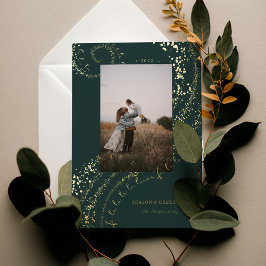 ファララマジカル金ゴールドクリスマスカロルソン1写真 箔シーズンカード