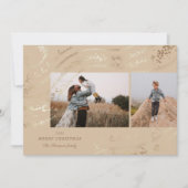 ファララマジカル金ゴールドクリスマスカロル2枚の写真 シーズンカード (正面)