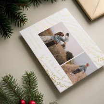 ファララマジカル金ゴールドクリスマスカロル2枚の写真