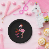 ファララミンゴフラミンゴクリスマスクリスマス ペーパープレート (パーティー)