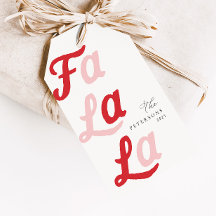 ファララモダンレトロピンク&レッドプレイドクリスマス