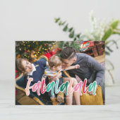 ファラララカラフルホリデーカード シーズンカード (スタンド正面)