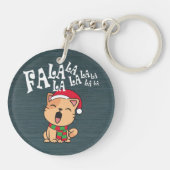 ファラララクリスマスキャットの歌 |キーチェーン キーホルダー (裏面)