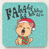 ファラララクリスマスキャットの歌 |コースター コースター (正面)
