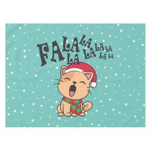ファラララクリスマスキャットの歌  テーブルクロス