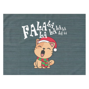 ファラララクリスマスキャットの歌  テーブルクロス