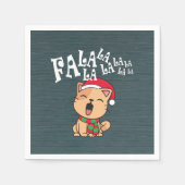 ファラララクリスマスキャットの歌 |ナプキン スタンダードカクテルナプキン (正面)