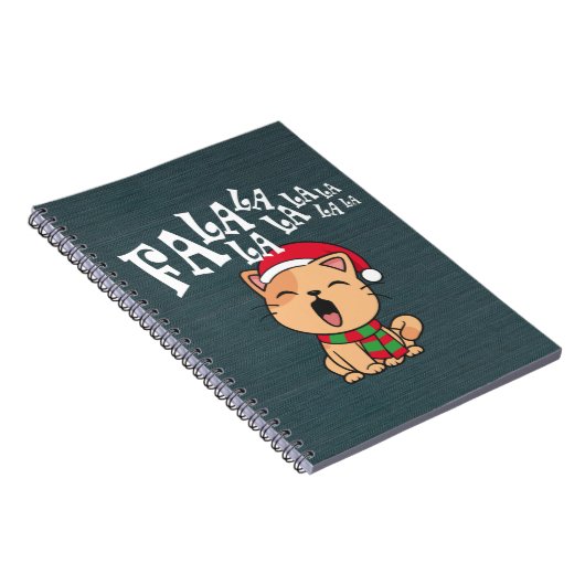 ファラララクリスマスキャットの歌 |ノートブック ノートブック (右側)